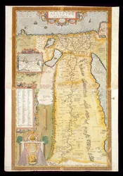 Karte des antiken Ägypten, 1584